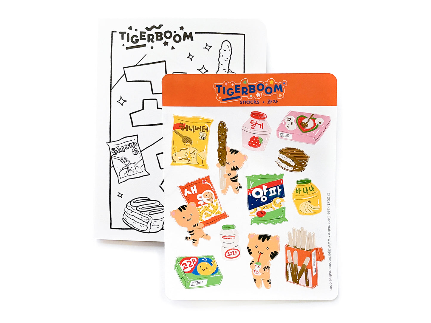 Favorite Snacks Sticker Set